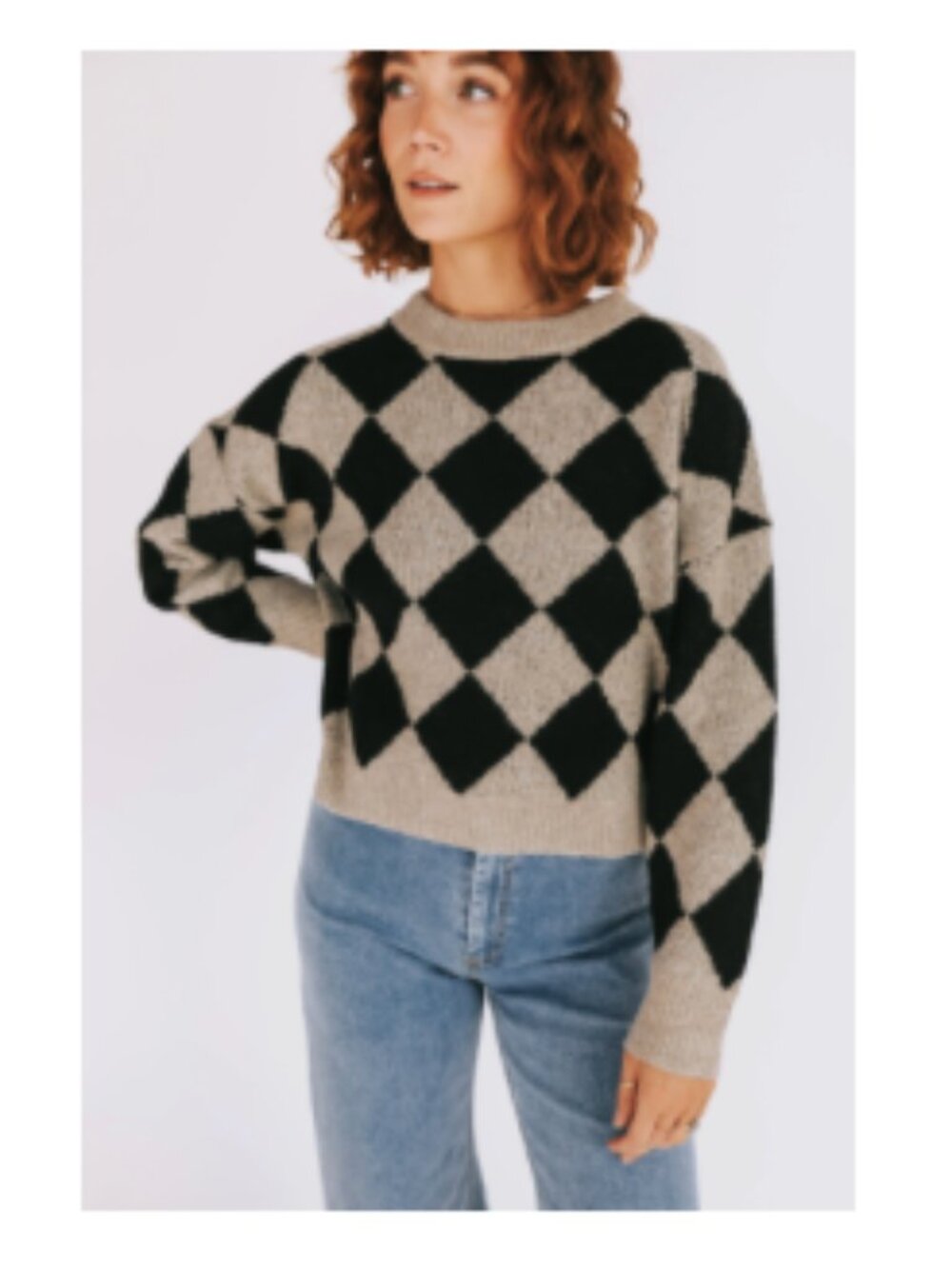 Checkered Sweater